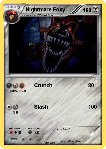 Pokemon Nightmare Foxy