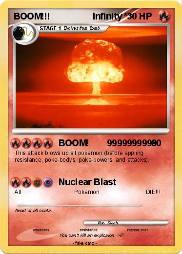 Pokemon BOOM!!!                 Infinity *