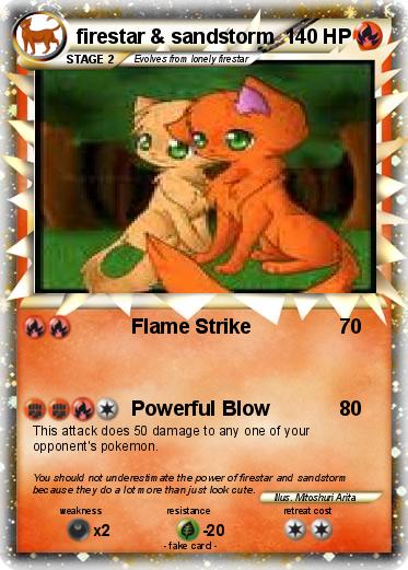 Pokemon firestar & sandstorm