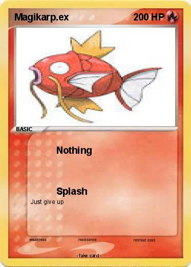 Pokemon Magikarp.ex