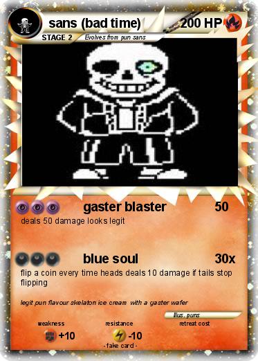 Pokemon sans (bad time)