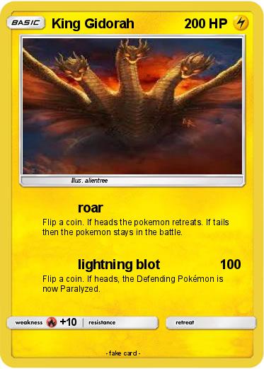 Pokemon King Gidorah