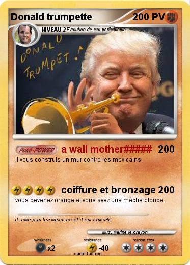 Pokemon Donald trumpette