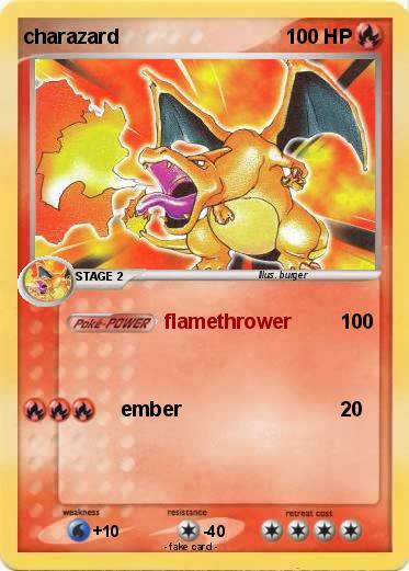 Pokemon charazard