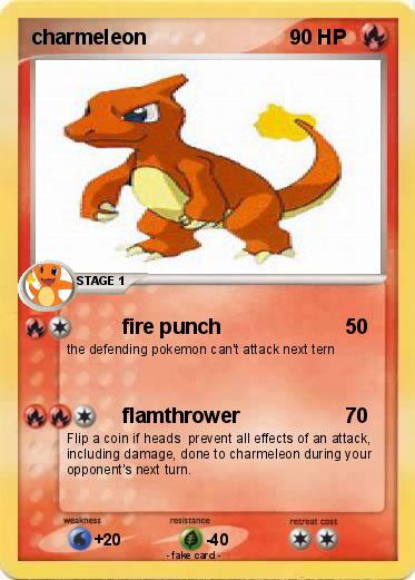 Pokemon charmeleon