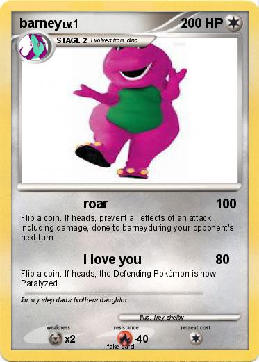 Pokemon barney