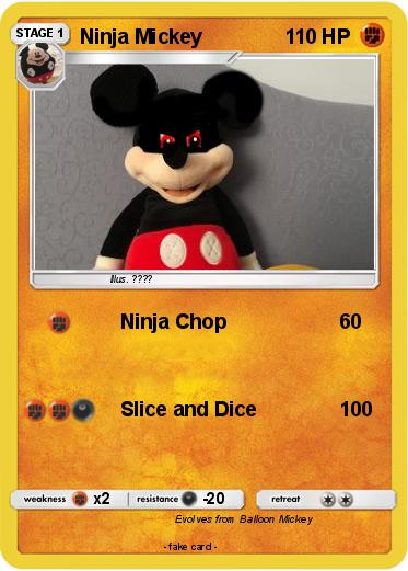Pokemon Ninja Mickey