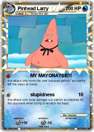 Pokemon Pinhead Larry