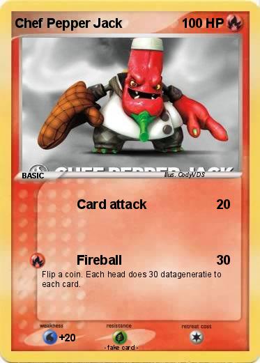 Pokemon Chef Pepper Jack