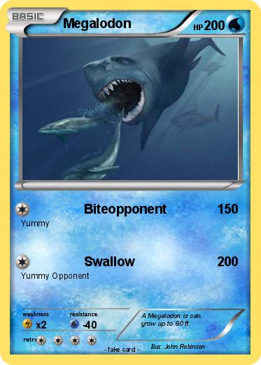Pokemon Megalodon