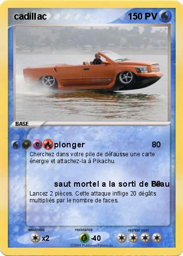 Pokemon cadillac
