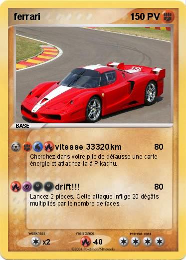 Pokemon ferrari