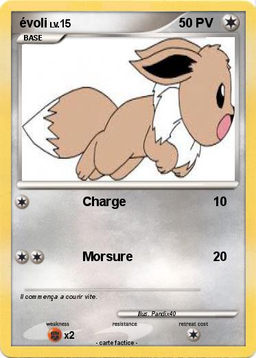 Pokemon évoli