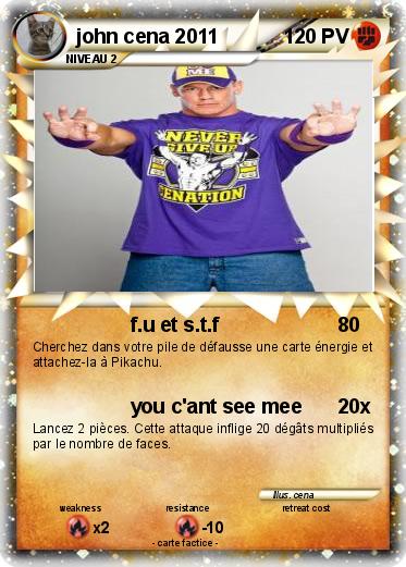 Pokemon john cena 2011