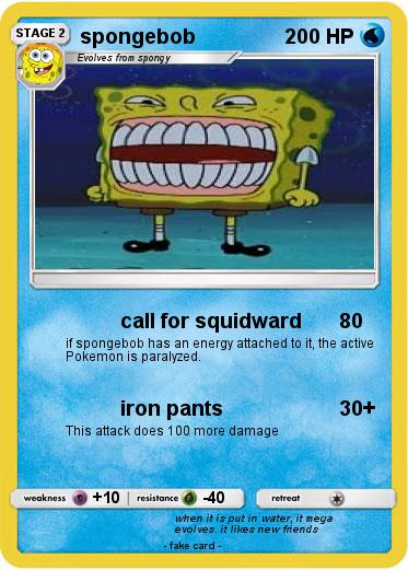 Pokemon spongebob