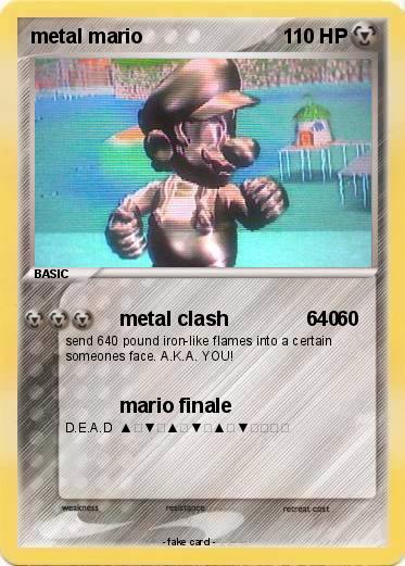 Pokemon metal mario