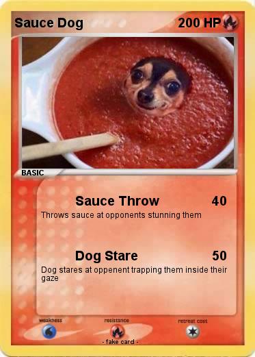 Pokemon Sauce Dog