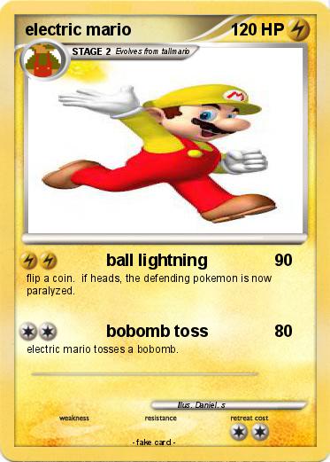 Pokemon electric mario