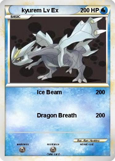 Pokemon kyurem Lv Ex