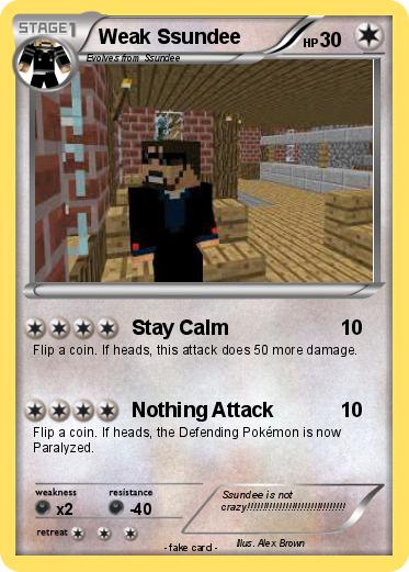 Pokemon Weak Ssundee