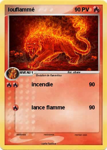 Pokemon louflammé