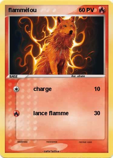 Pokemon flammèlou