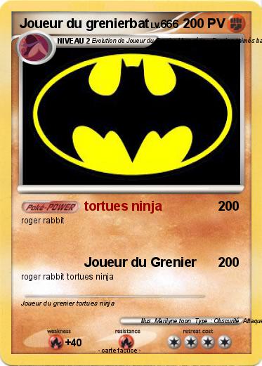 Pokemon Joueur du grenierbat