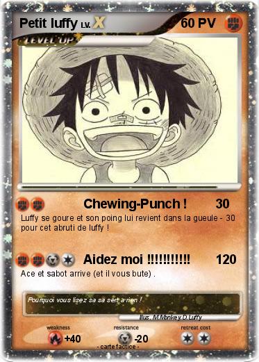 Pokemon Petit luffy