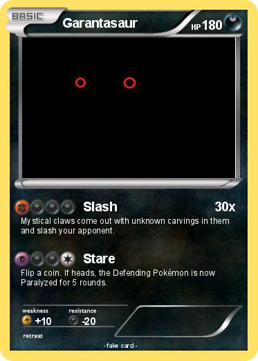 Pokemon Garantasaur