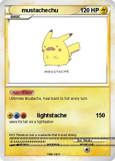 Pokemon mustachechu
