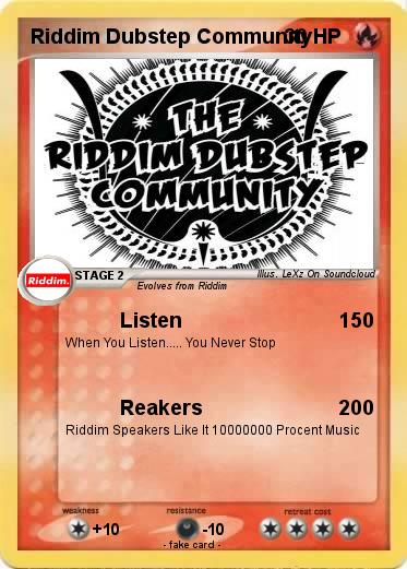 Pokemon Riddim Dubstep Community