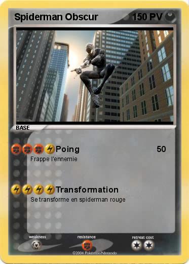 Pokemon Spiderman Obscur