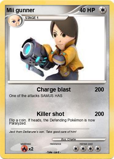 Pokemon Mii gunner