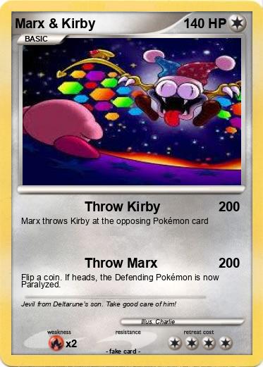 Pokemon Marx & Kirby