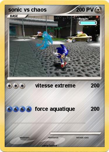 Pokemon sonic vs chaos