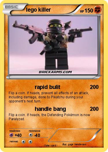 Pokemon lego killer