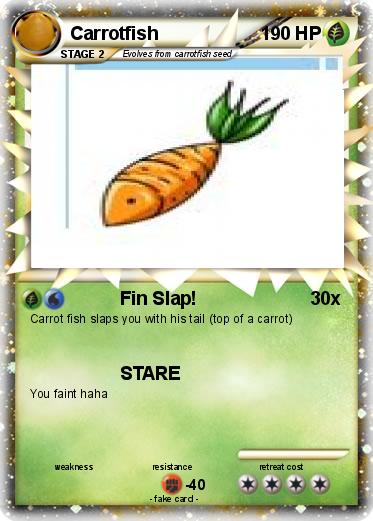 Pokemon Carrotfish