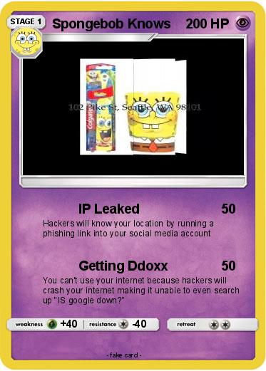 Pokemon Spongebob Knows