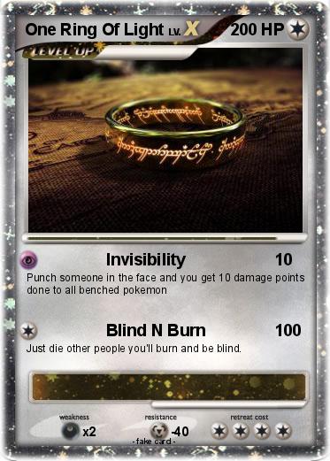 Pokemon One Ring Of Light