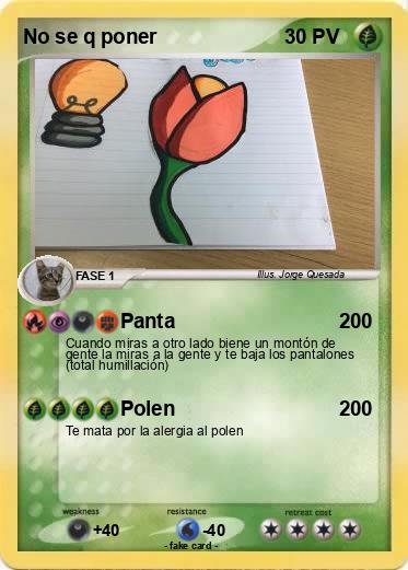 Pokemon No se q poner