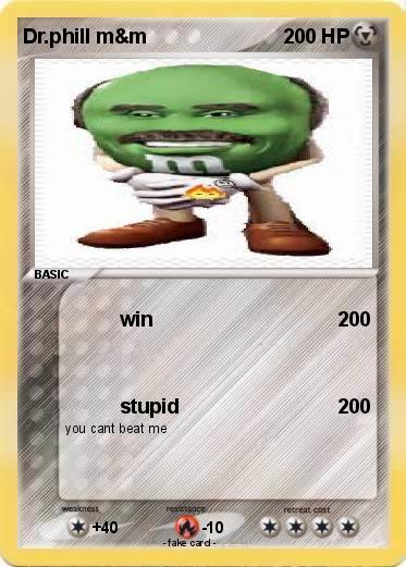 Pokemon Dr.phill m&m