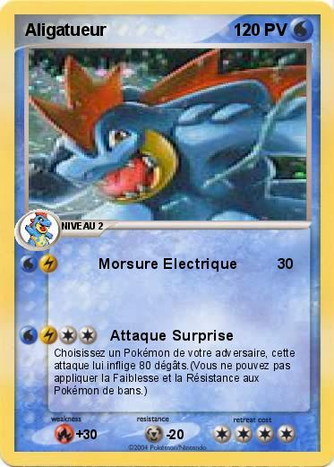 Pokemon Aligatueur