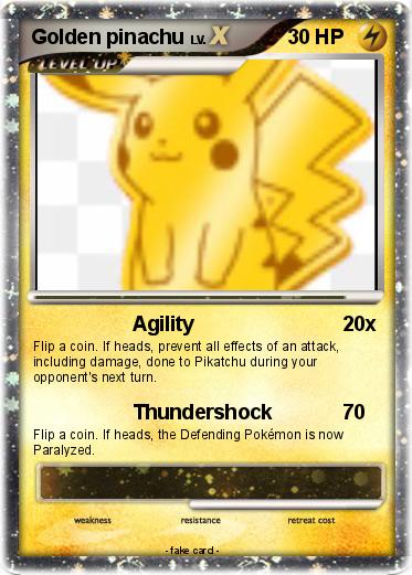 Pokemon Golden pinachu