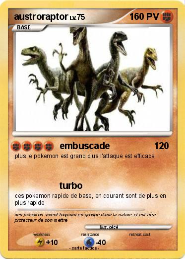 Pokemon austroraptor