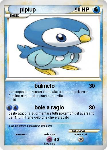 Pokemon piplup