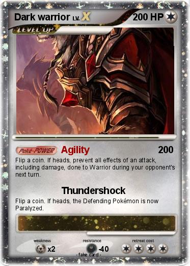 Pokemon Dark warrior