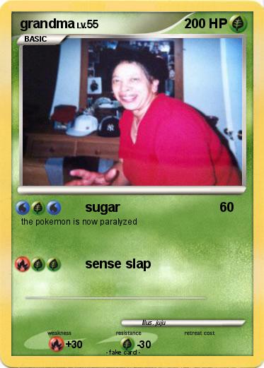 Pokemon grandma