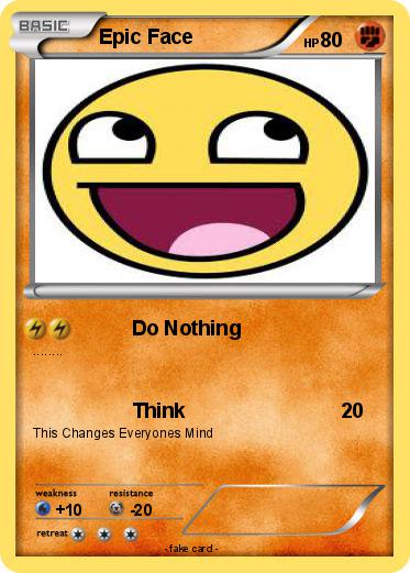Pokemon Epic Face