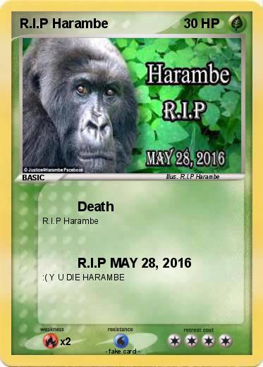 Pokemon R.I.P Harambe
