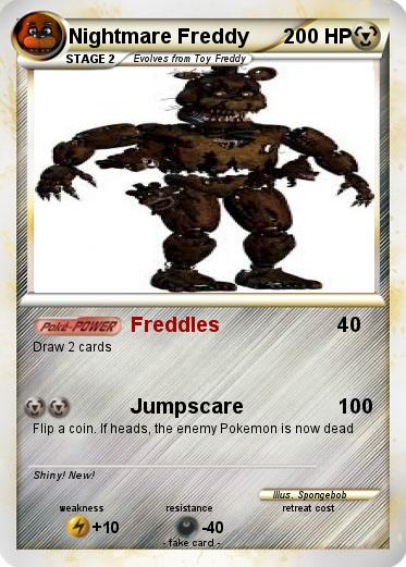 Pokemon Nightmare Freddy